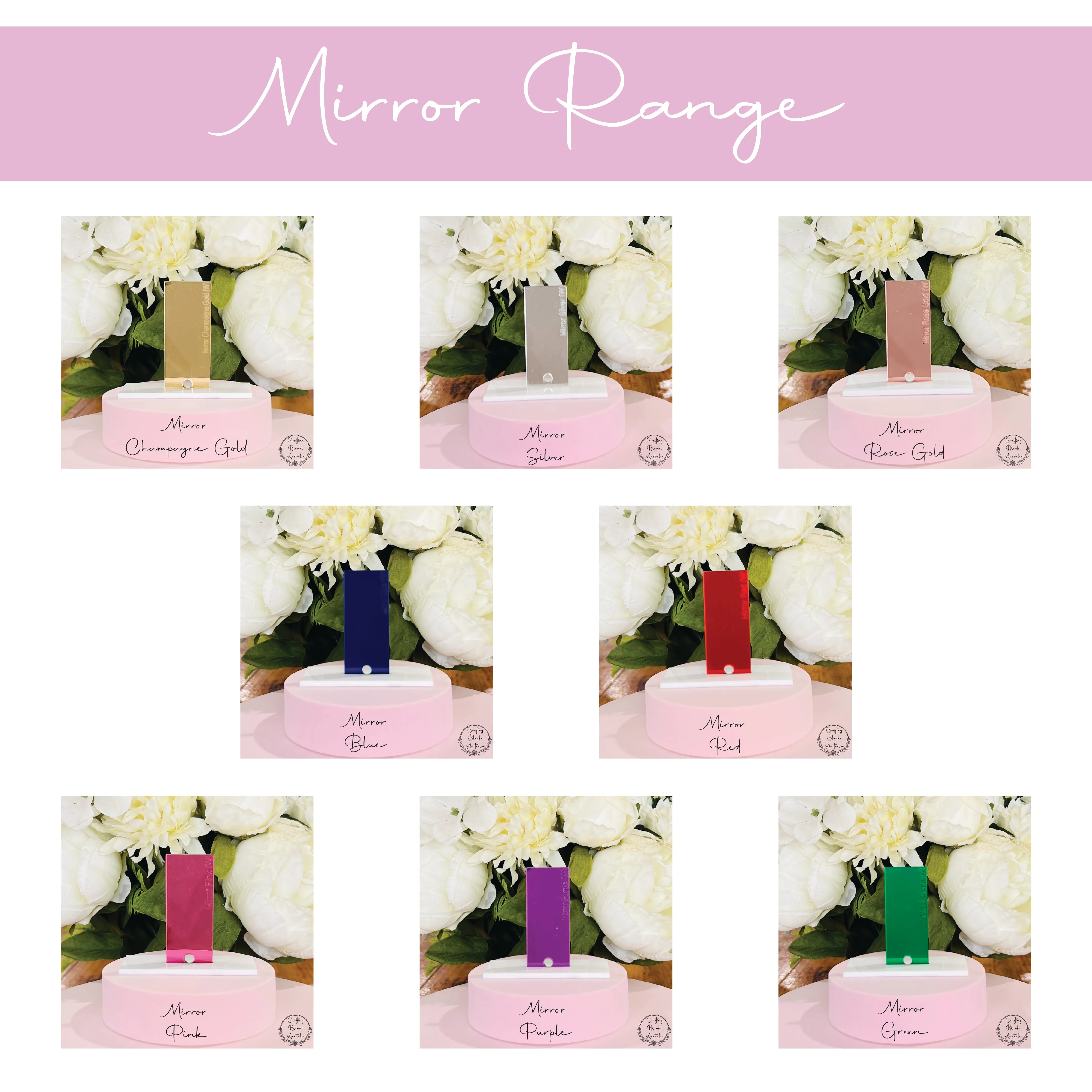 Rounded Rectangle • Blank Tag • Placecard • 50mm x 90mm