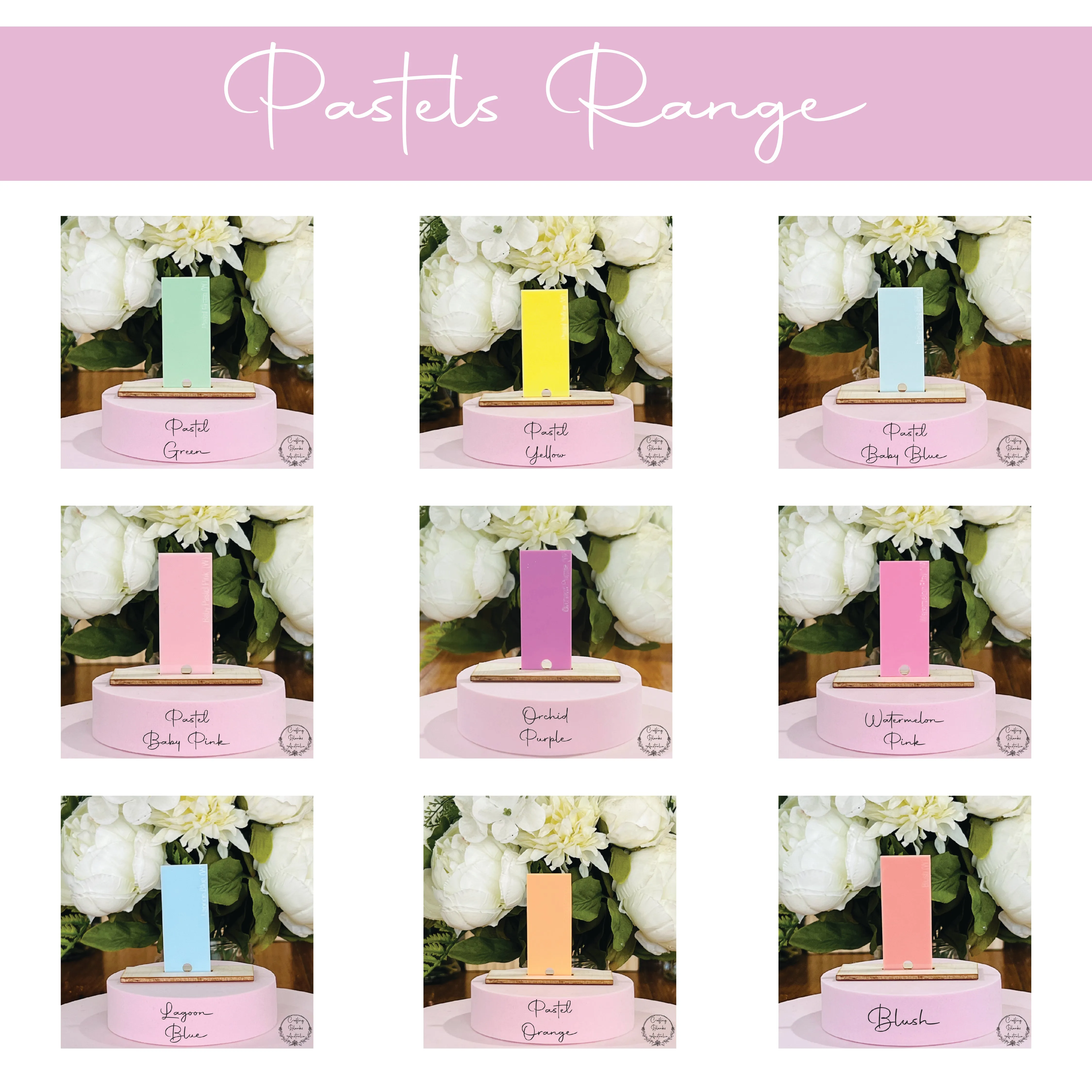 Rounded Rectangle • Blank Tag • Placecard • 50mm x 90mm