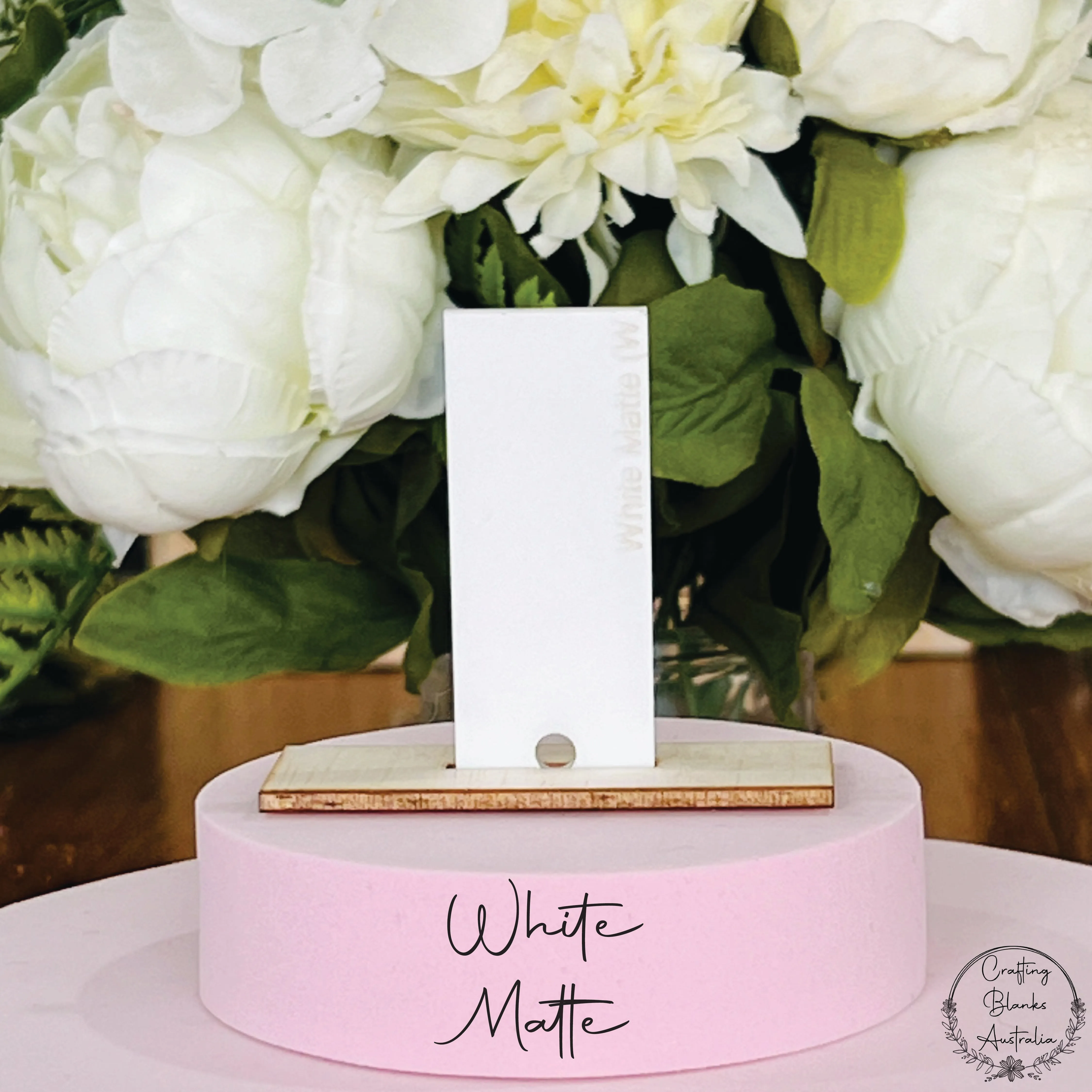 Rounded Rectangle • Blank Tag • Placecard • 50mm x 90mm