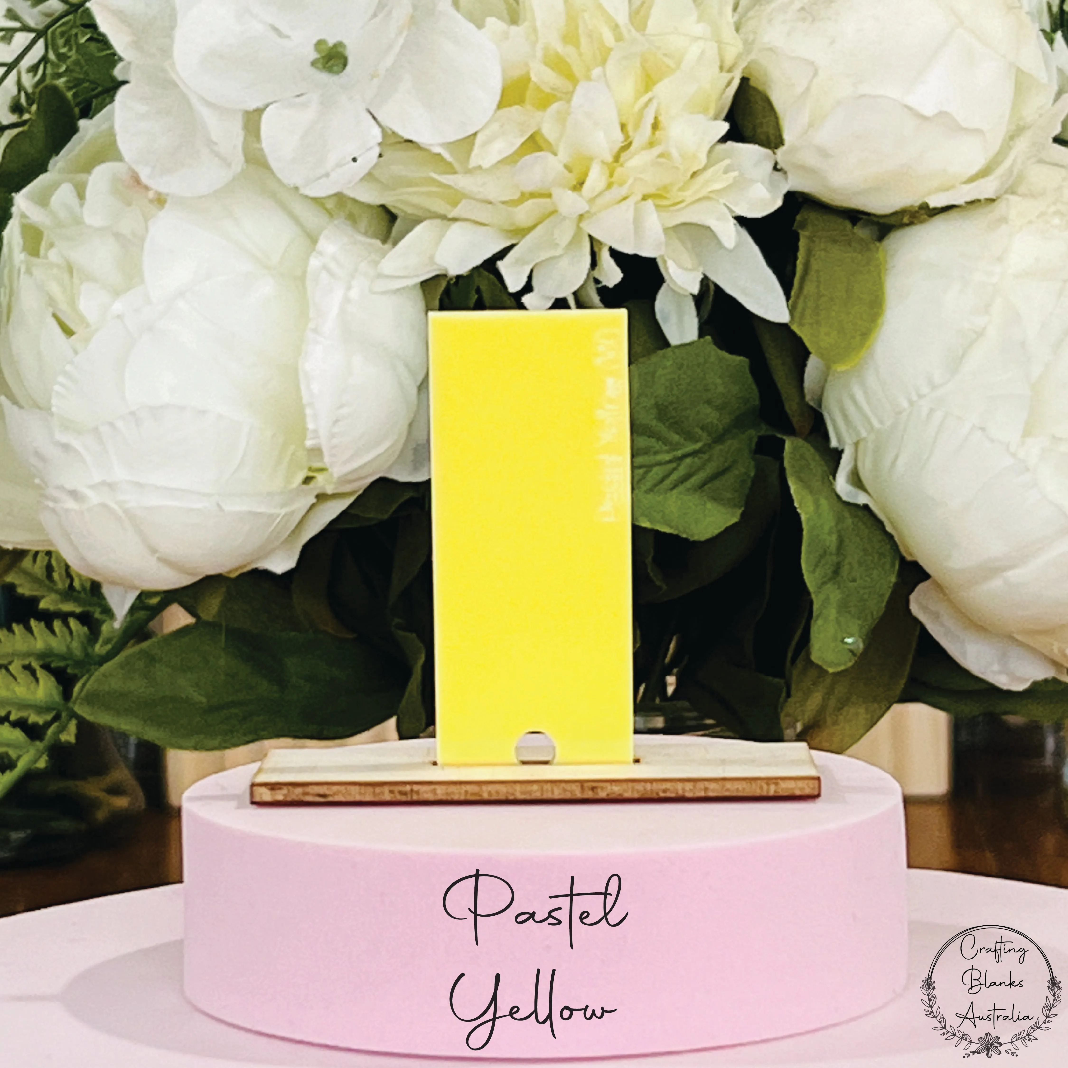 Rounded Rectangle • Blank Tag • Placecard • 50mm x 90mm