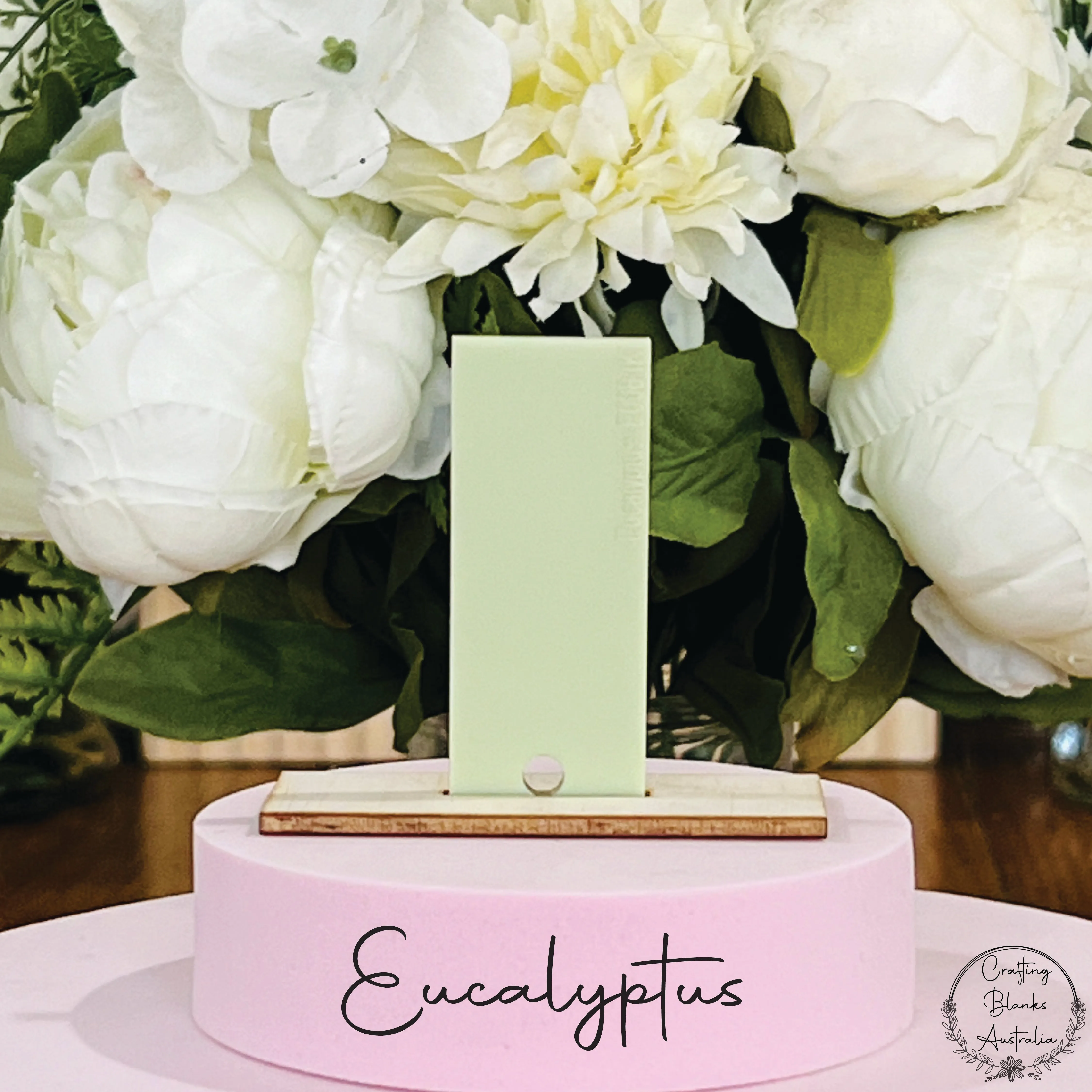 Rounded Rectangle • Blank Tag • Placecard • 50mm x 90mm