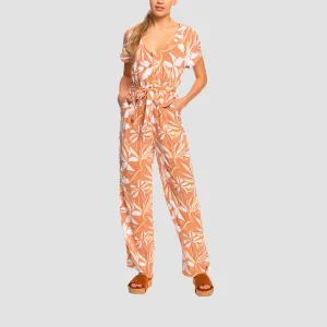 Roxy Breeze Of Sea Romper Suit Cork Subtly Salty - Womens