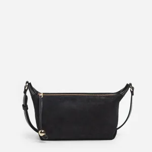 Ru Crossbody Bag Suede Black