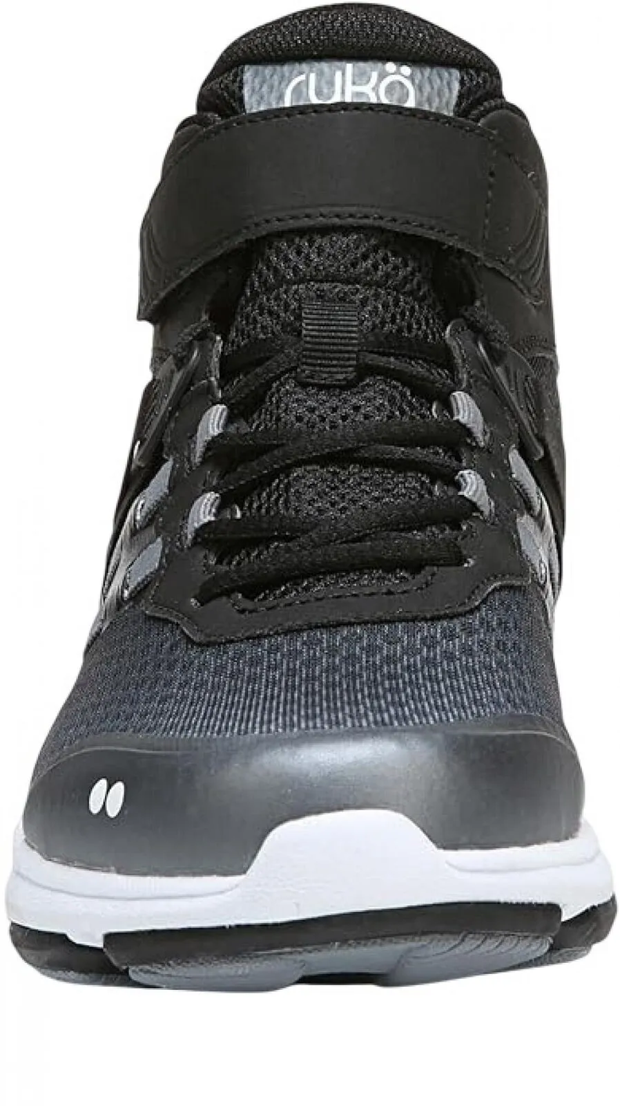 Ryka Womens Devotion Xt Mid Cross Trainer Sneakers Black / Grey / White 6.5M