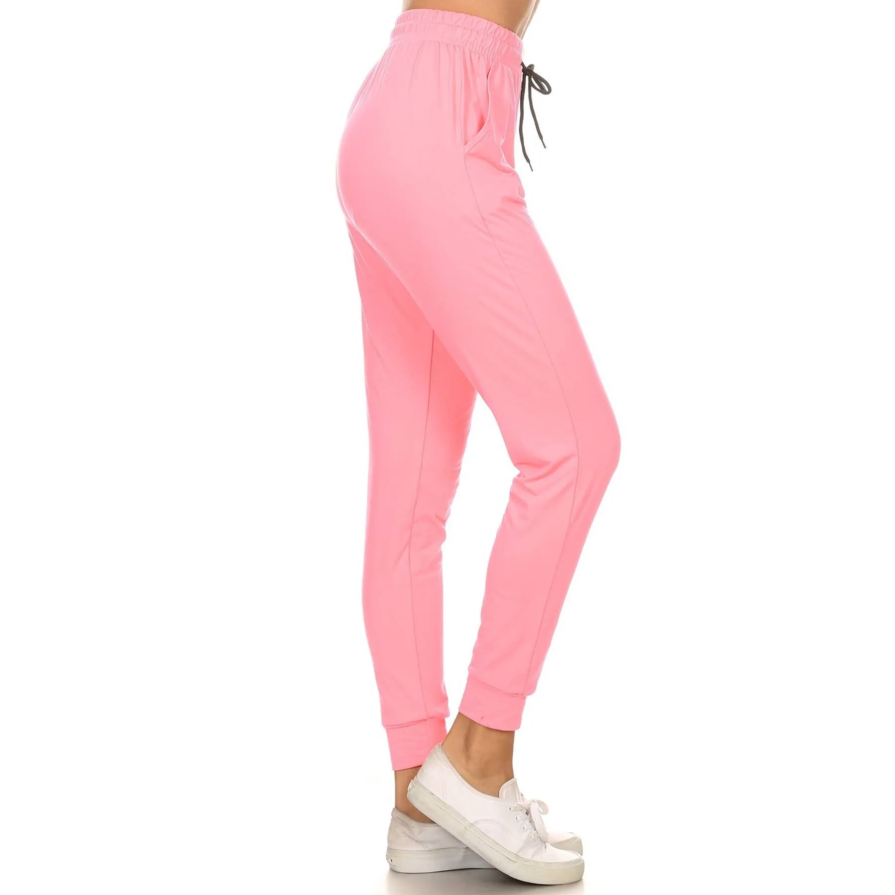 SALE Buttery Soft Solid Joggers with Drawstring