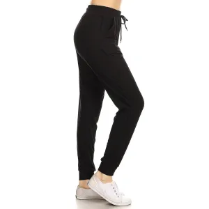 SALE Buttery Soft Solid Joggers with Drawstring