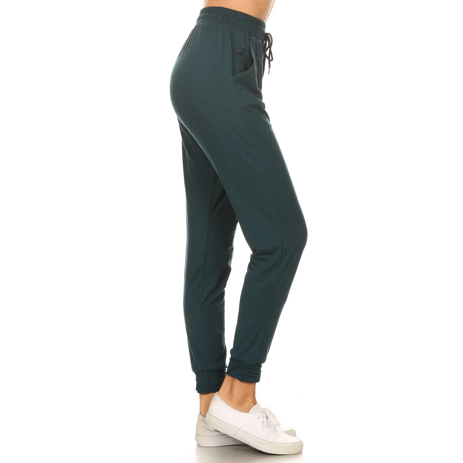 SALE Buttery Soft Solid Joggers with Drawstring