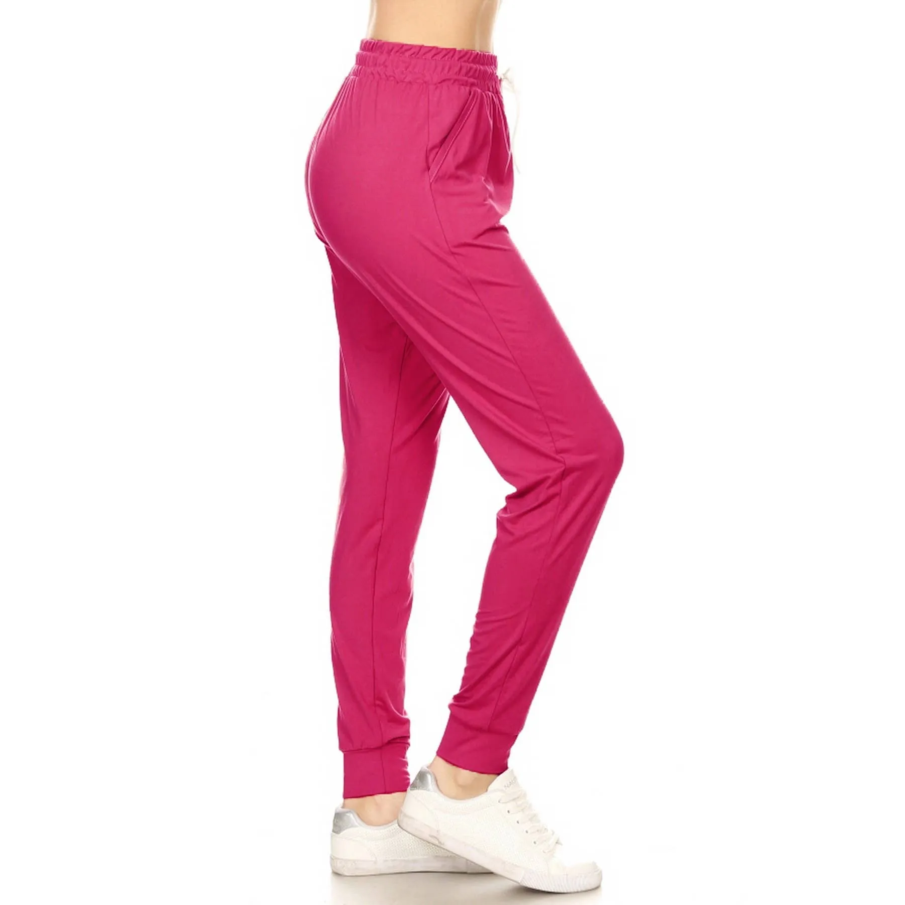 SALE Buttery Soft Solid Joggers with Drawstring