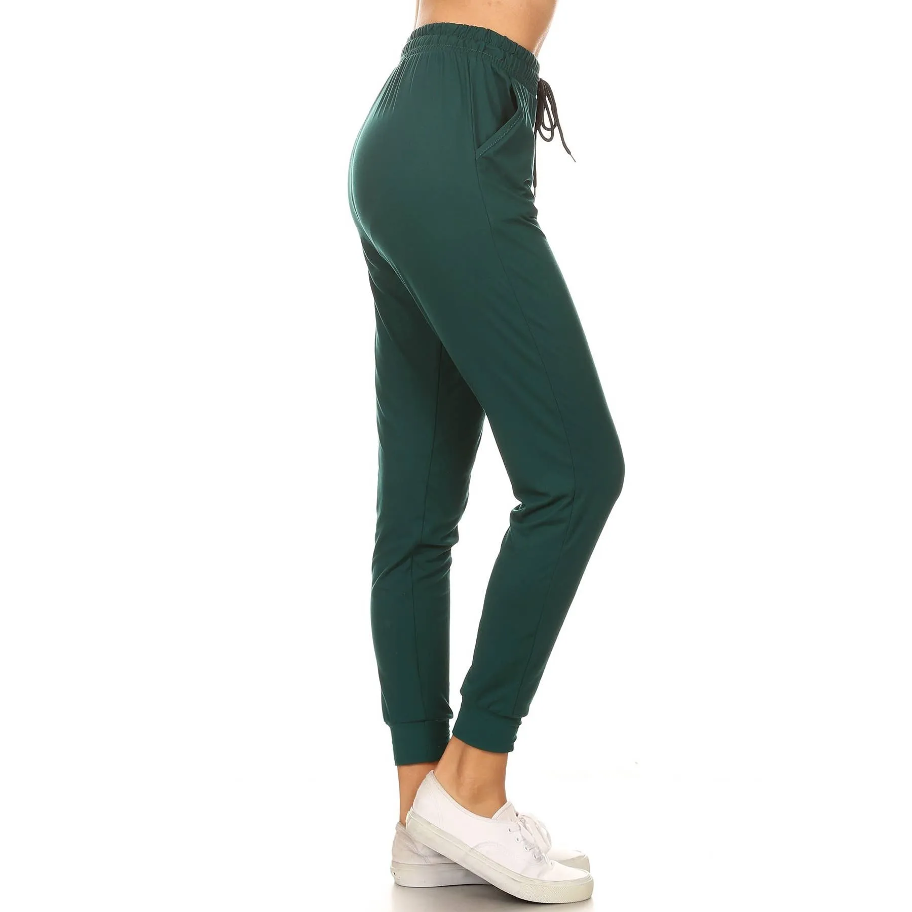 SALE Buttery Soft Solid Joggers with Drawstring