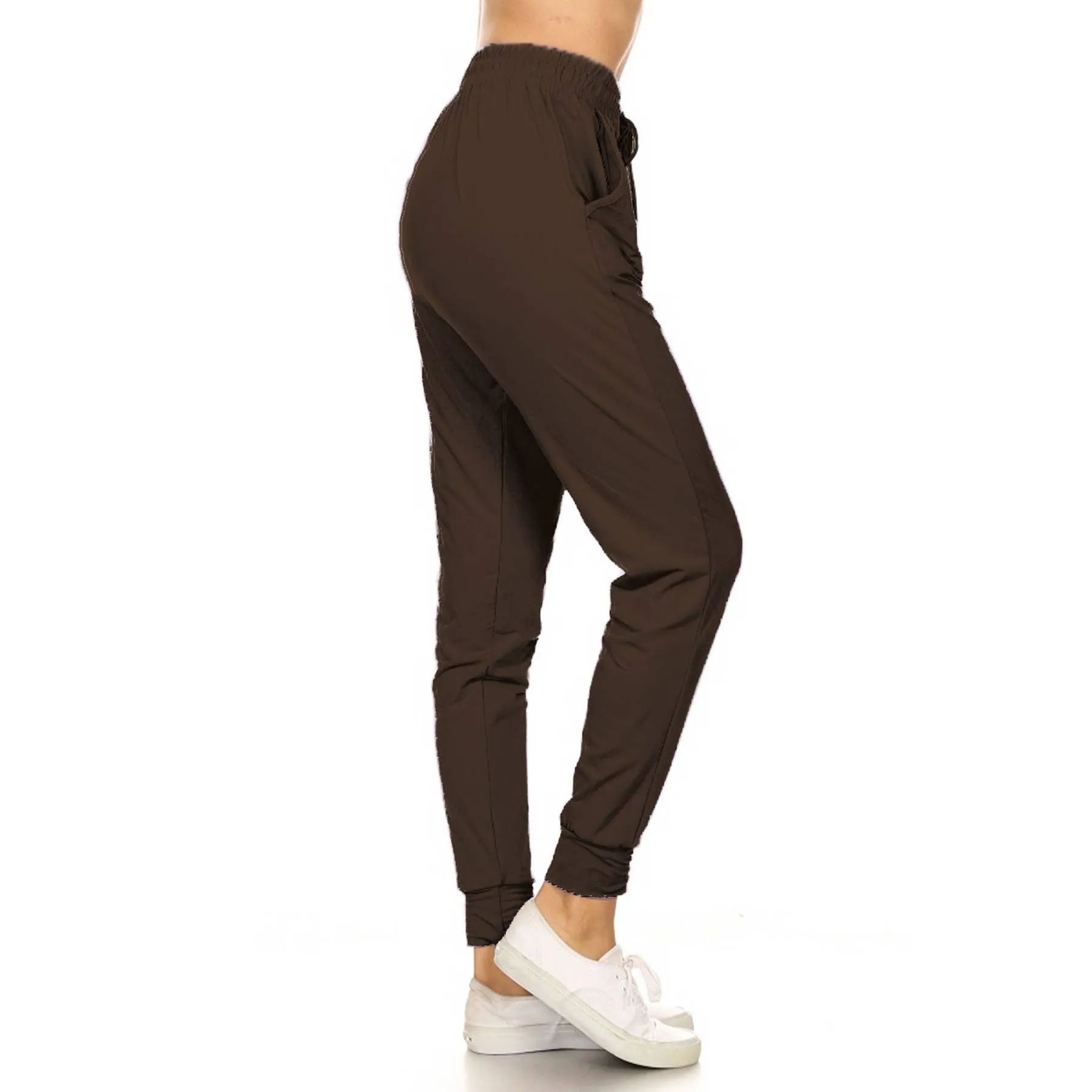 SALE Buttery Soft Solid Joggers with Drawstring