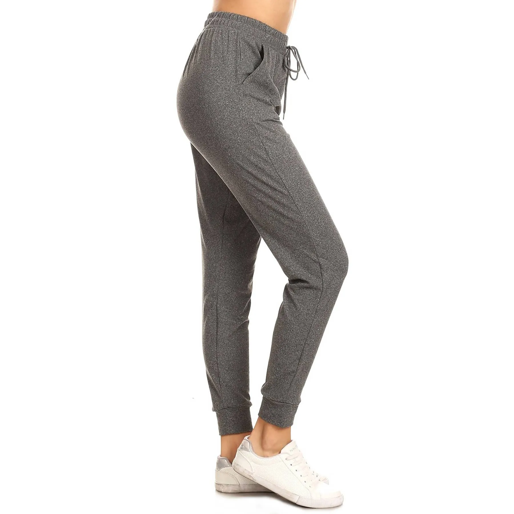 SALE Buttery Soft Solid Joggers with Drawstring