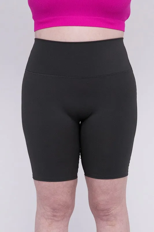 SALUTATION CURVE high rise shorts