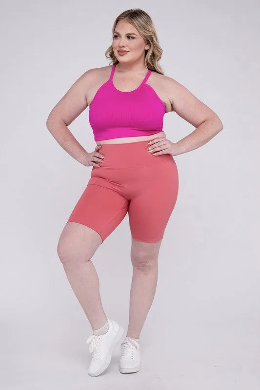 SALUTATION CURVE high rise shorts