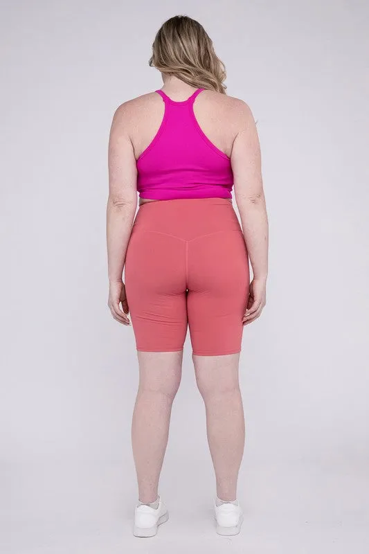 SALUTATION CURVE high rise shorts