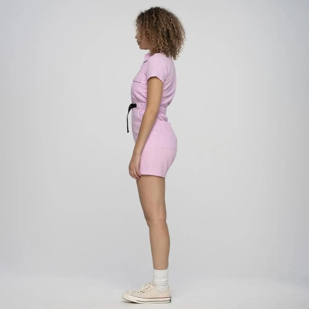 Santa Cruz Womens Pant Strip Cargo Playsuit - Orchid