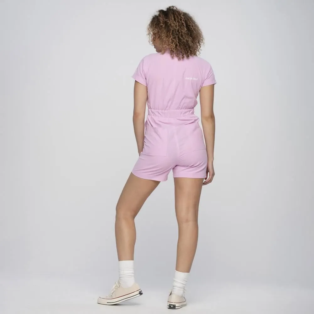 Santa Cruz Womens Pant Strip Cargo Playsuit - Orchid