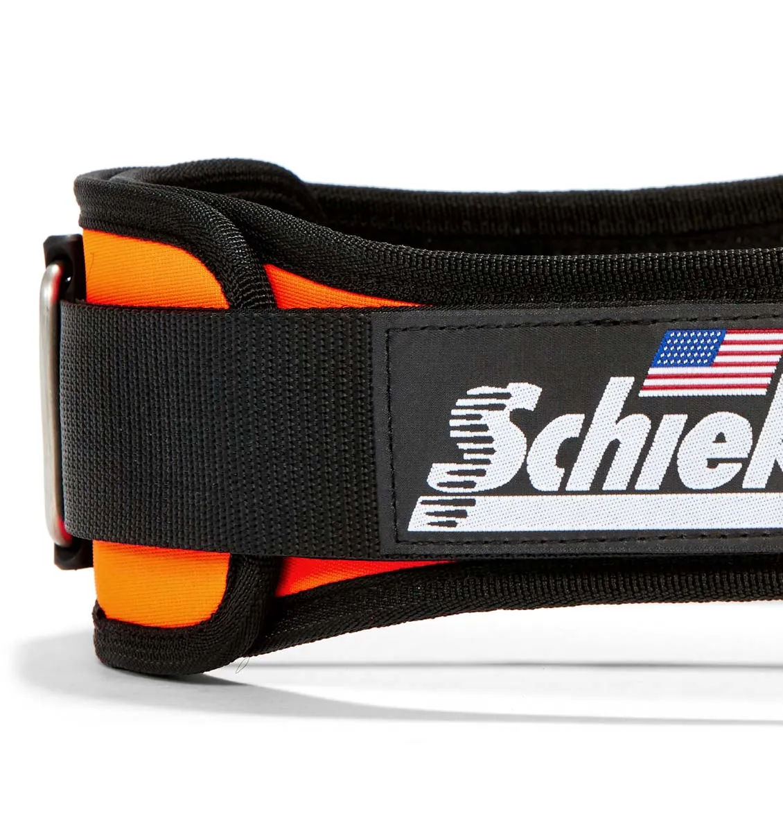 Schiek 2004 Contour Weight Lifting Belt - Orange