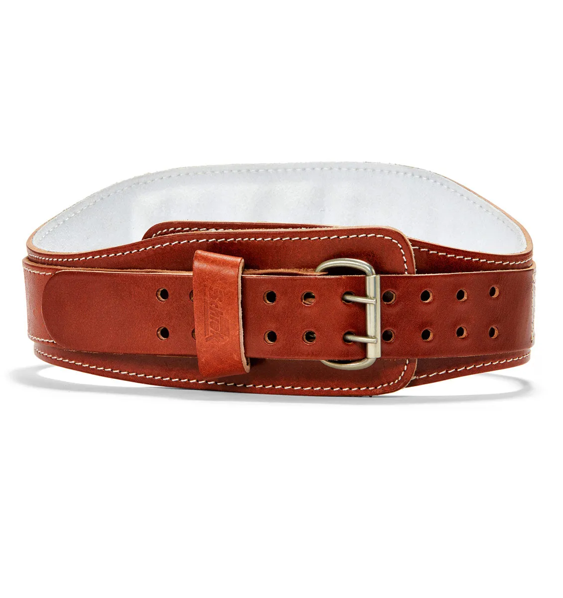 Schiek 6" Power Leather Contour Weight Lifting Belt - Natural Leather