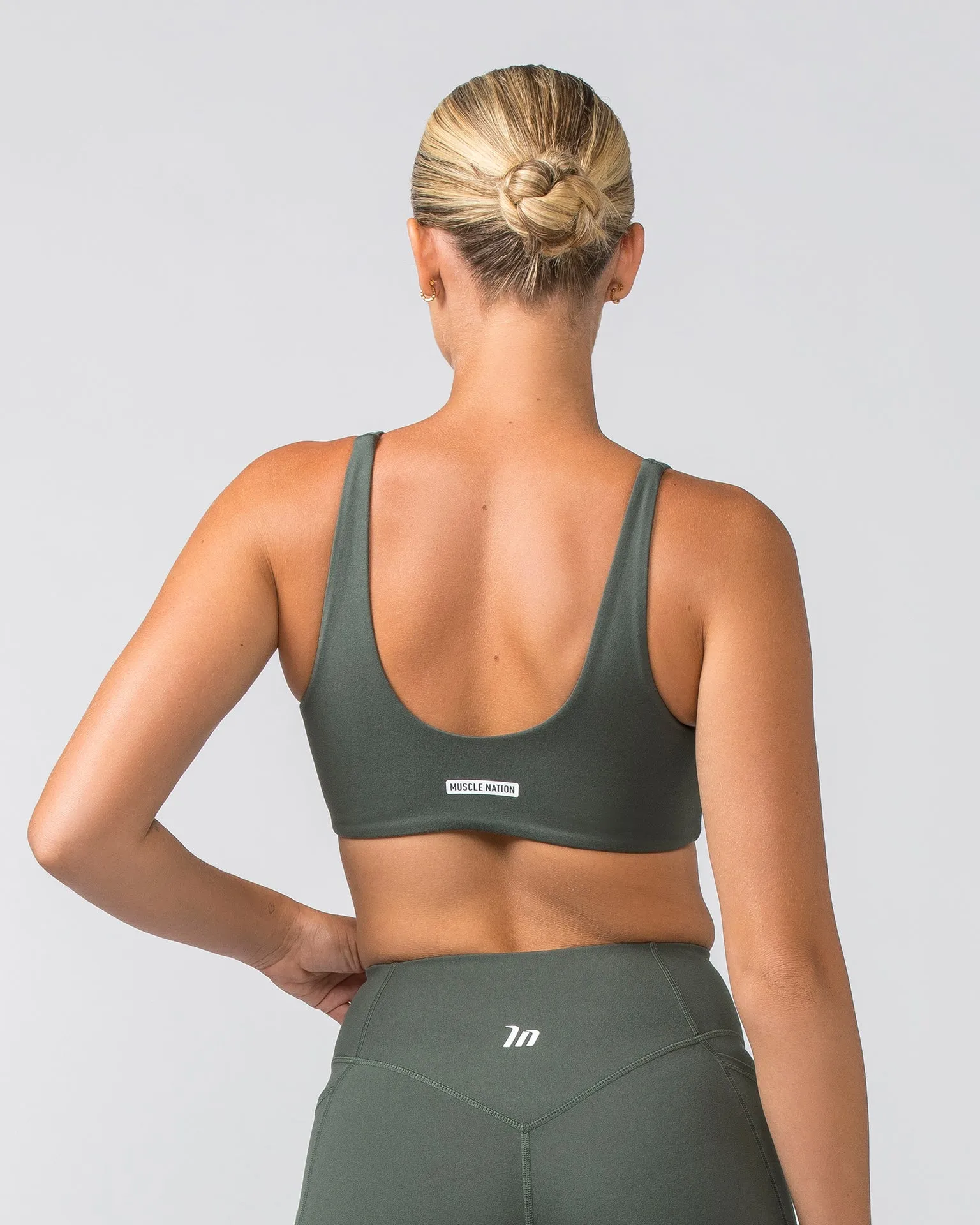 Scoop Everyday Bralette - Eucalyptus