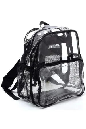 See Thru Clear Bag Backpack School Bag