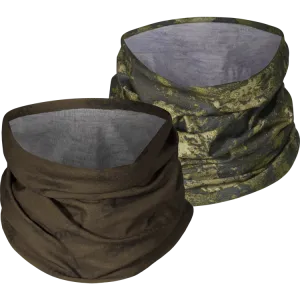 SEELAND Neck Gaiter - 2-Pack - Pine Green & InVis Green