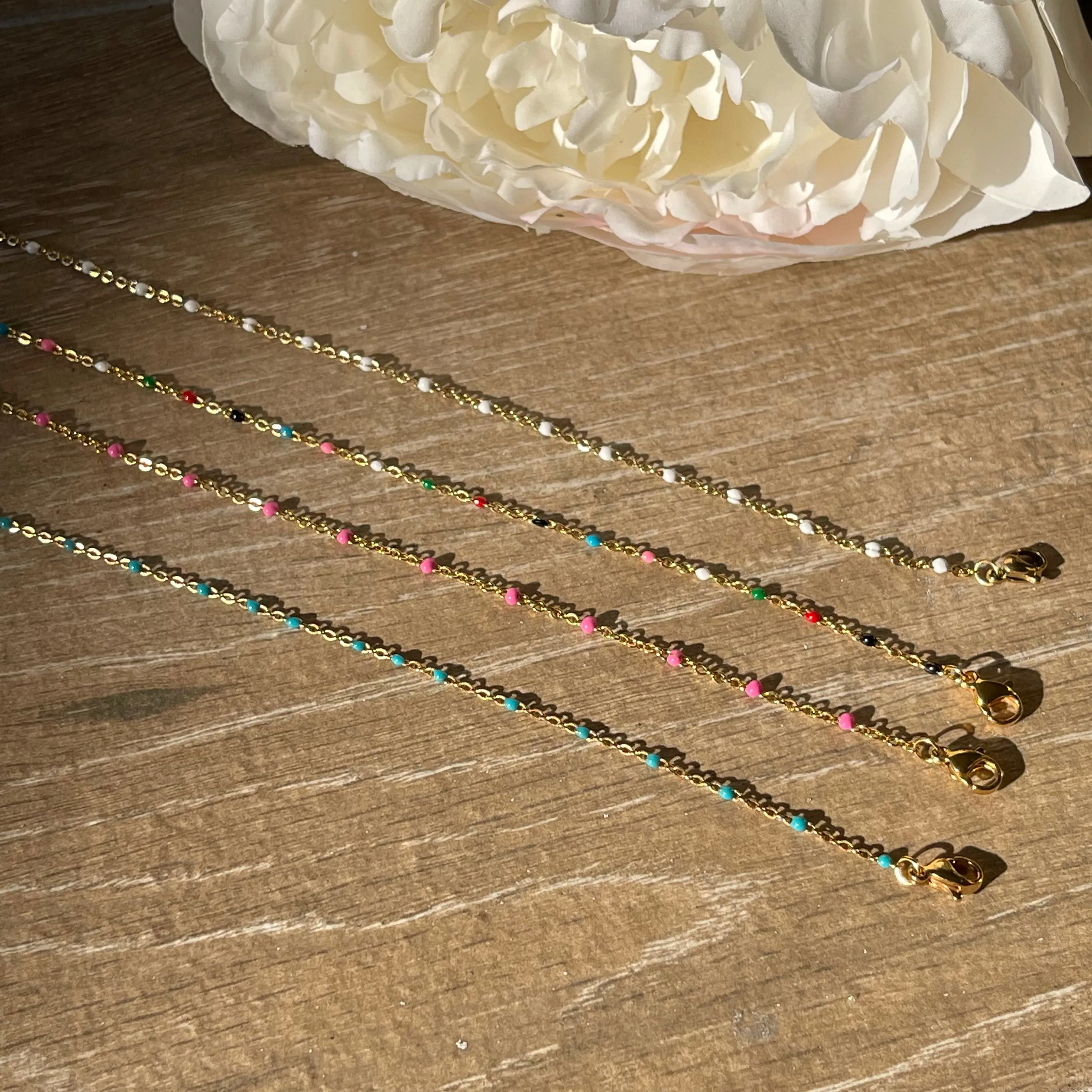 Selena Gold Anklets