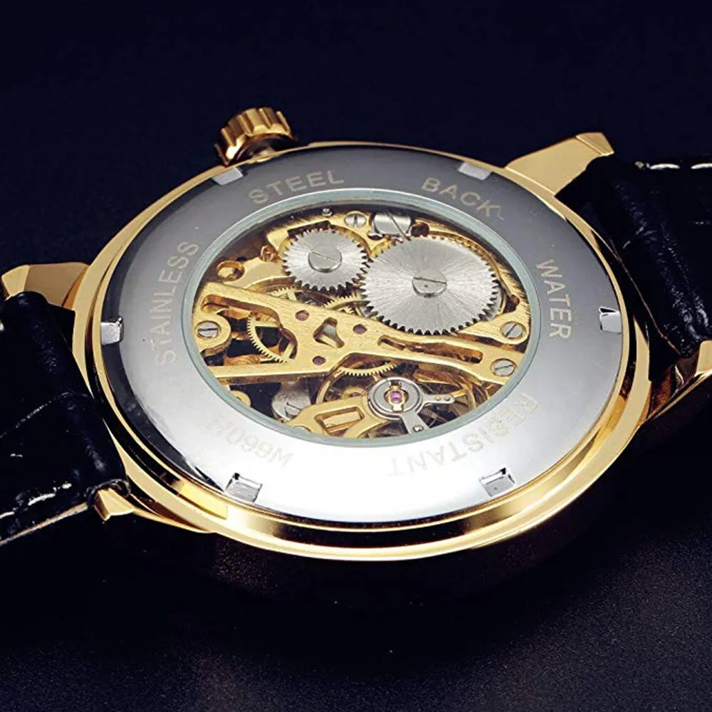 Self-Winding Transparent Watch