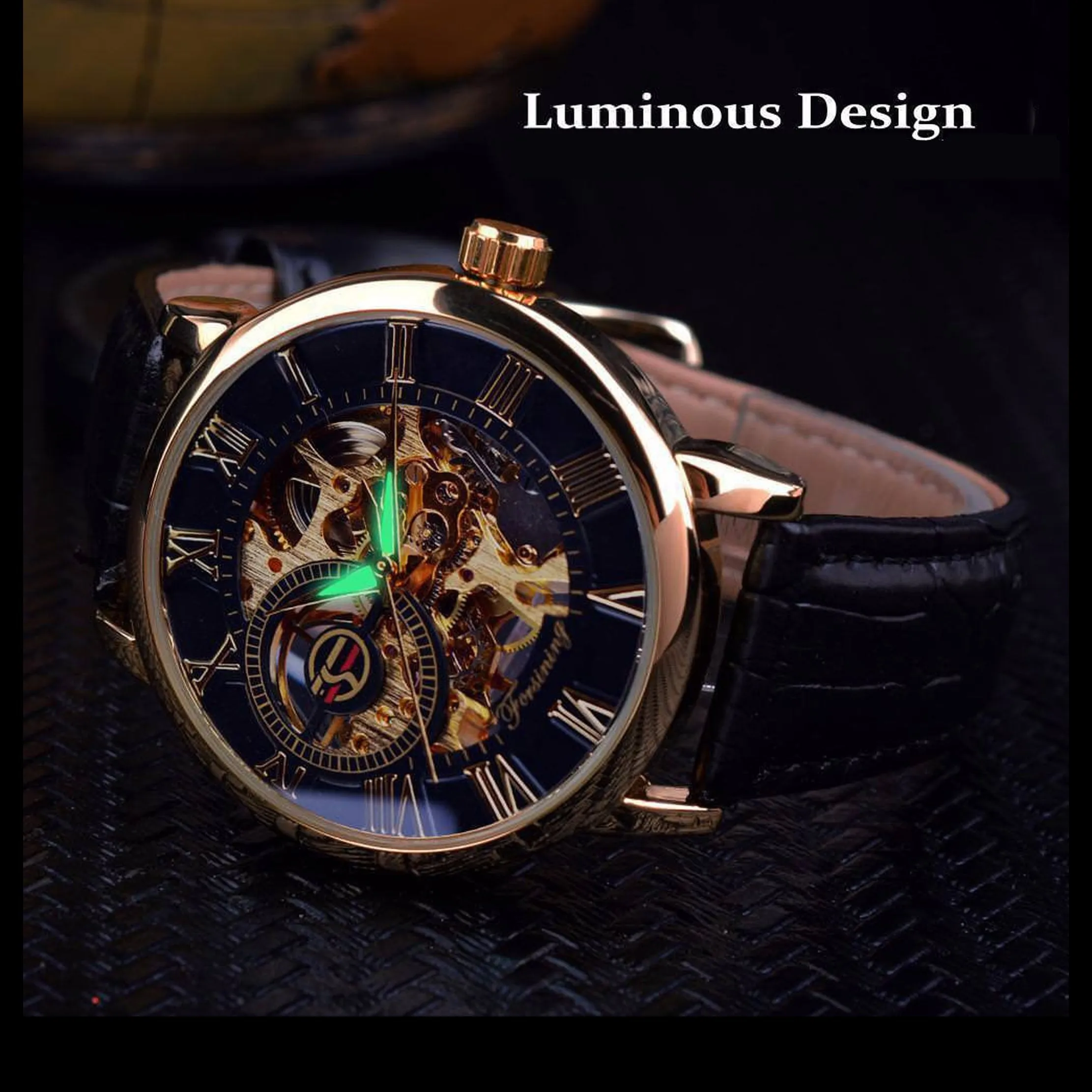 Self-Winding Transparent Watch