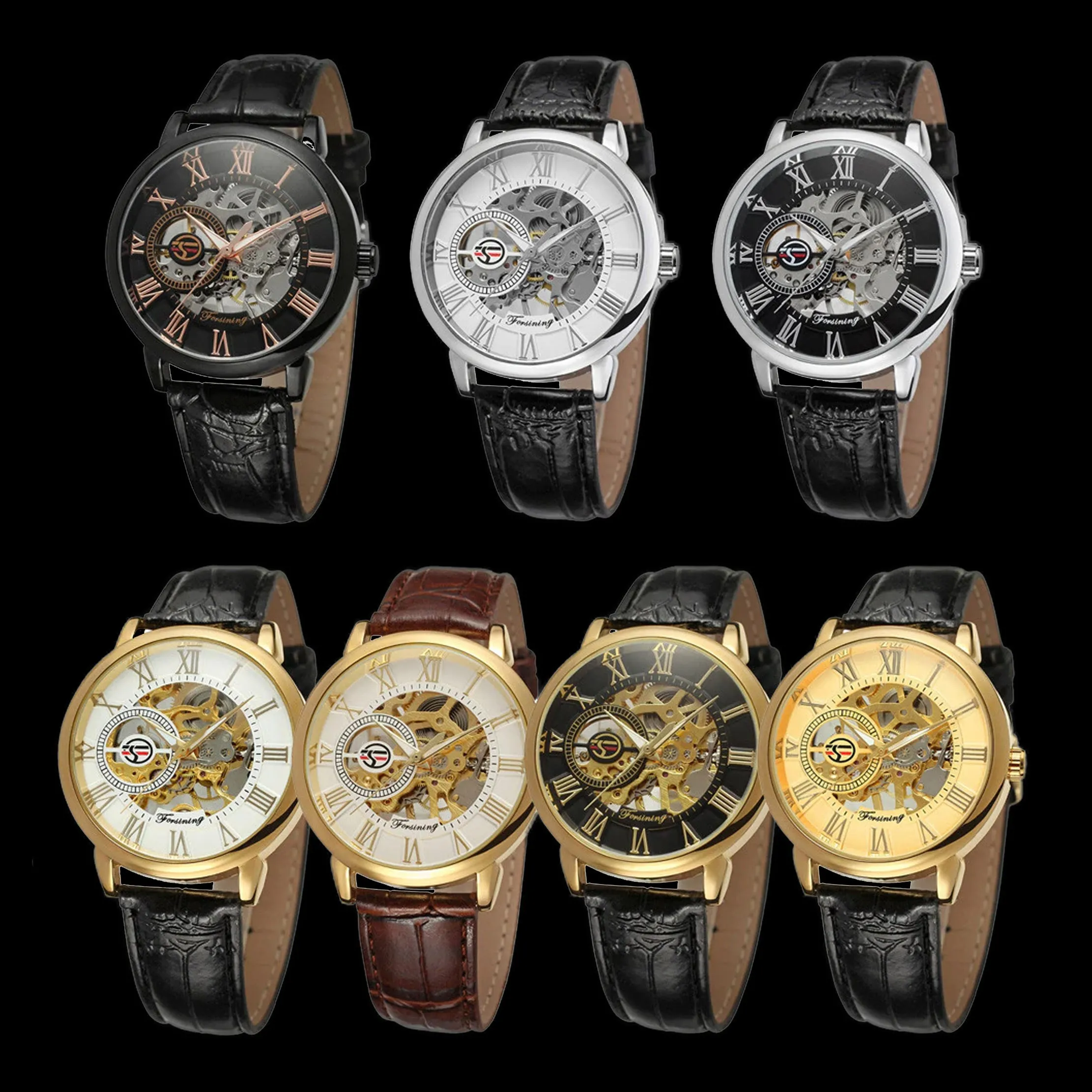 Self-Winding Transparent Watch