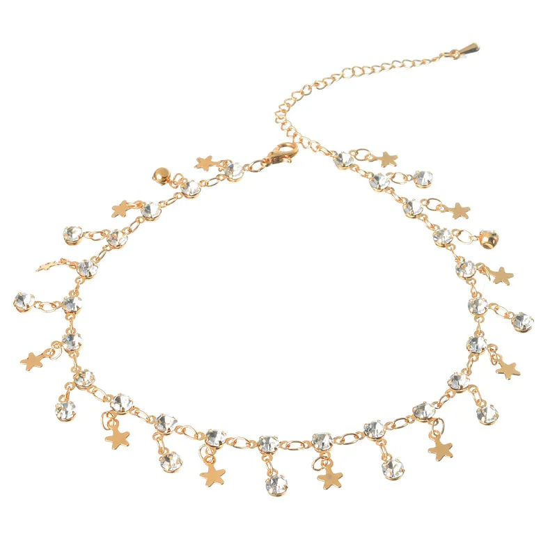 Seoul Stone Anklets (Gold)