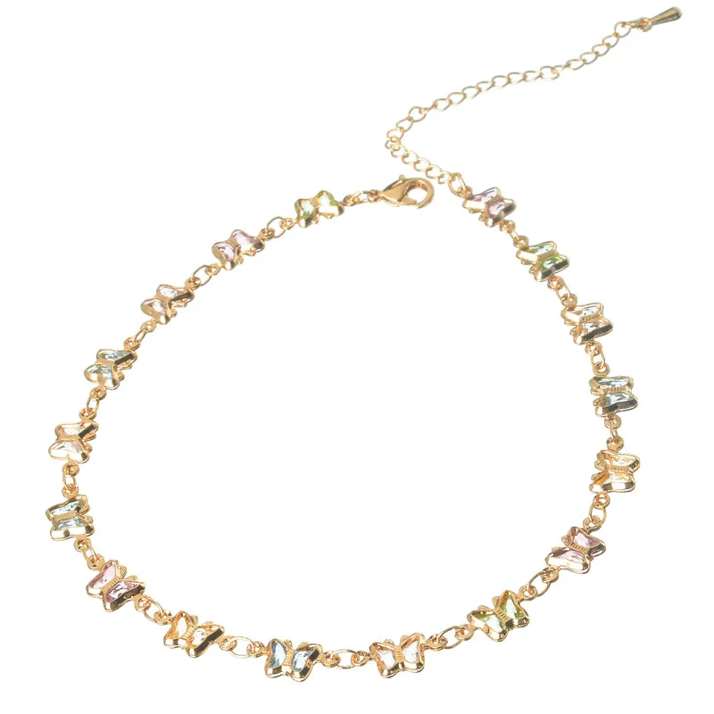 Seoul Stone Anklets (Gold)