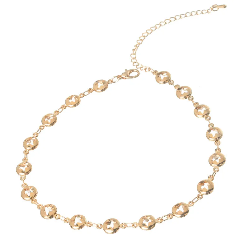 Seoul Stone Anklets (Gold)