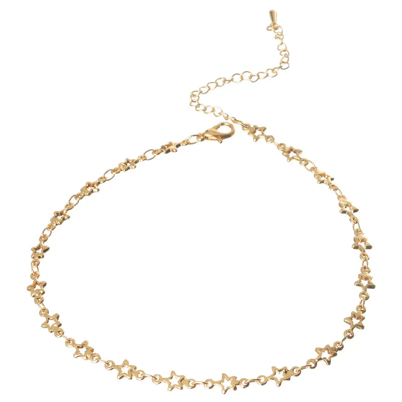 Seoul Stone Anklets (Gold)