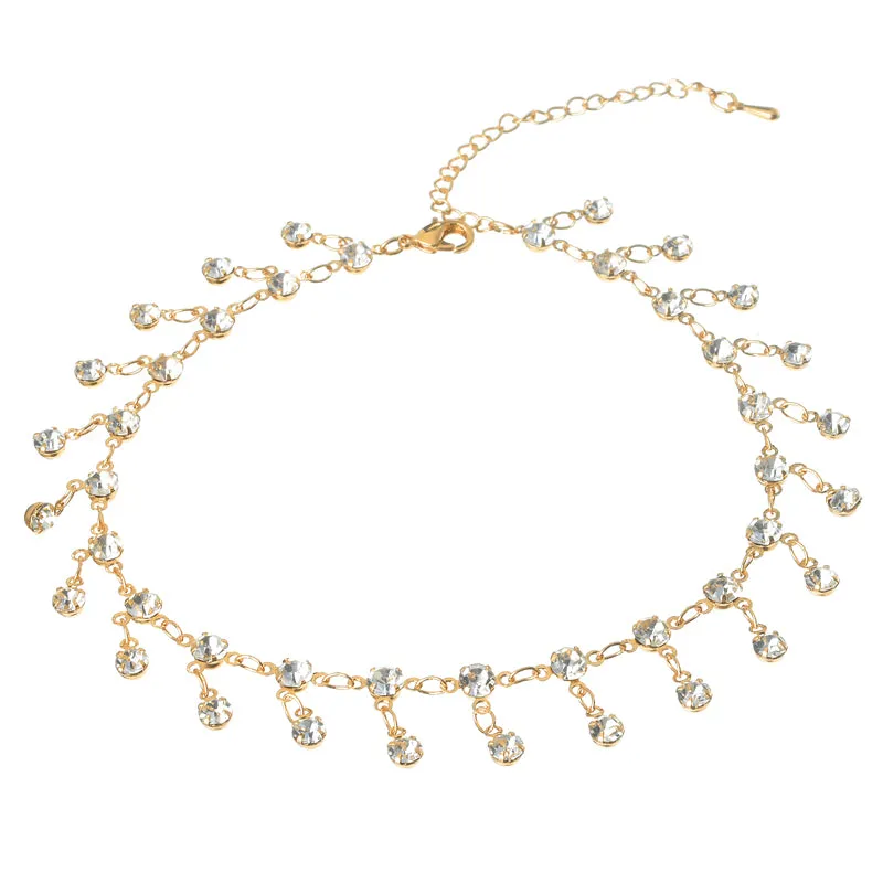 Seoul Stone Anklets (Gold)