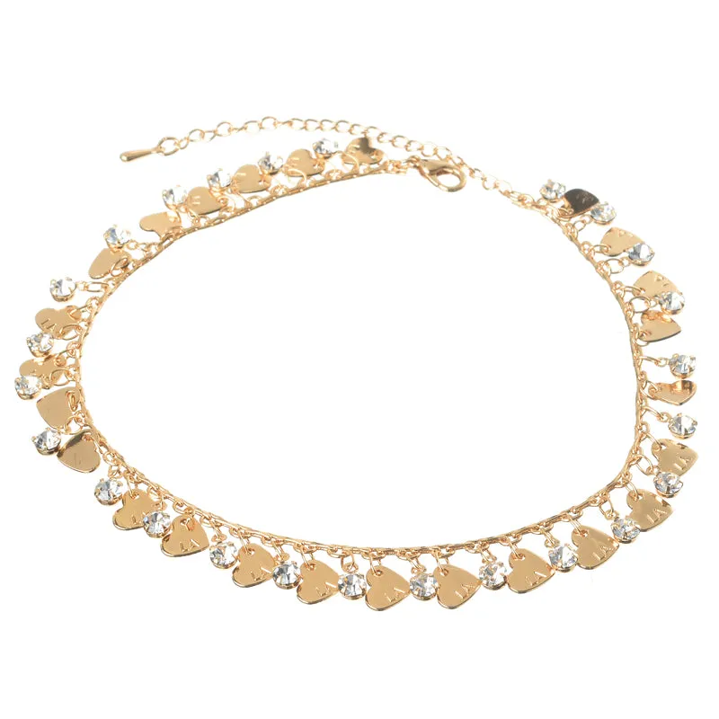 Seoul Stone Anklets (Gold)