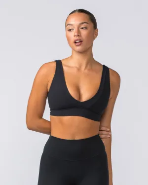 Serenity Bralette - Black (Everyday)