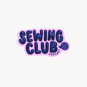 SEWING CLUB Vinyl Sticker | SEWING CLUB MERCH