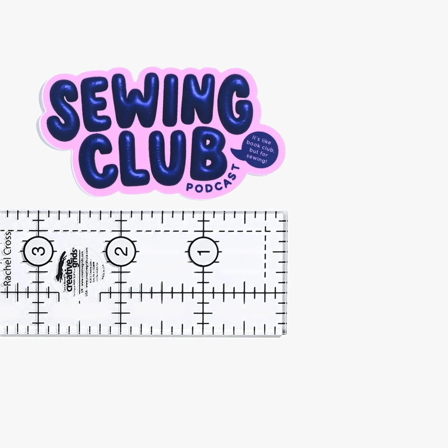 SEWING CLUB Vinyl Sticker | SEWING CLUB MERCH