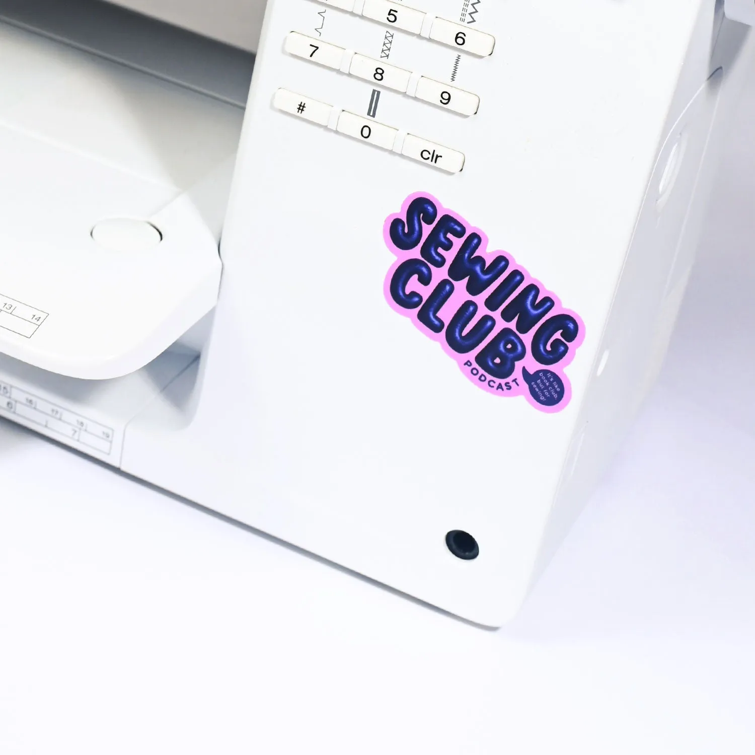 SEWING CLUB Vinyl Sticker | SEWING CLUB MERCH