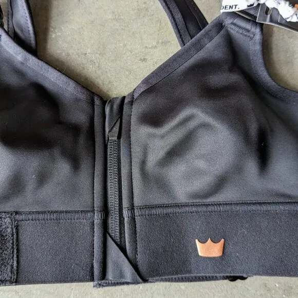 SHEFIT Flex Sports Bra Medium Impact Black size XS NWT