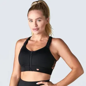 SHEFIT Flex Sports Bra Medium Impact Black size XS NWT
