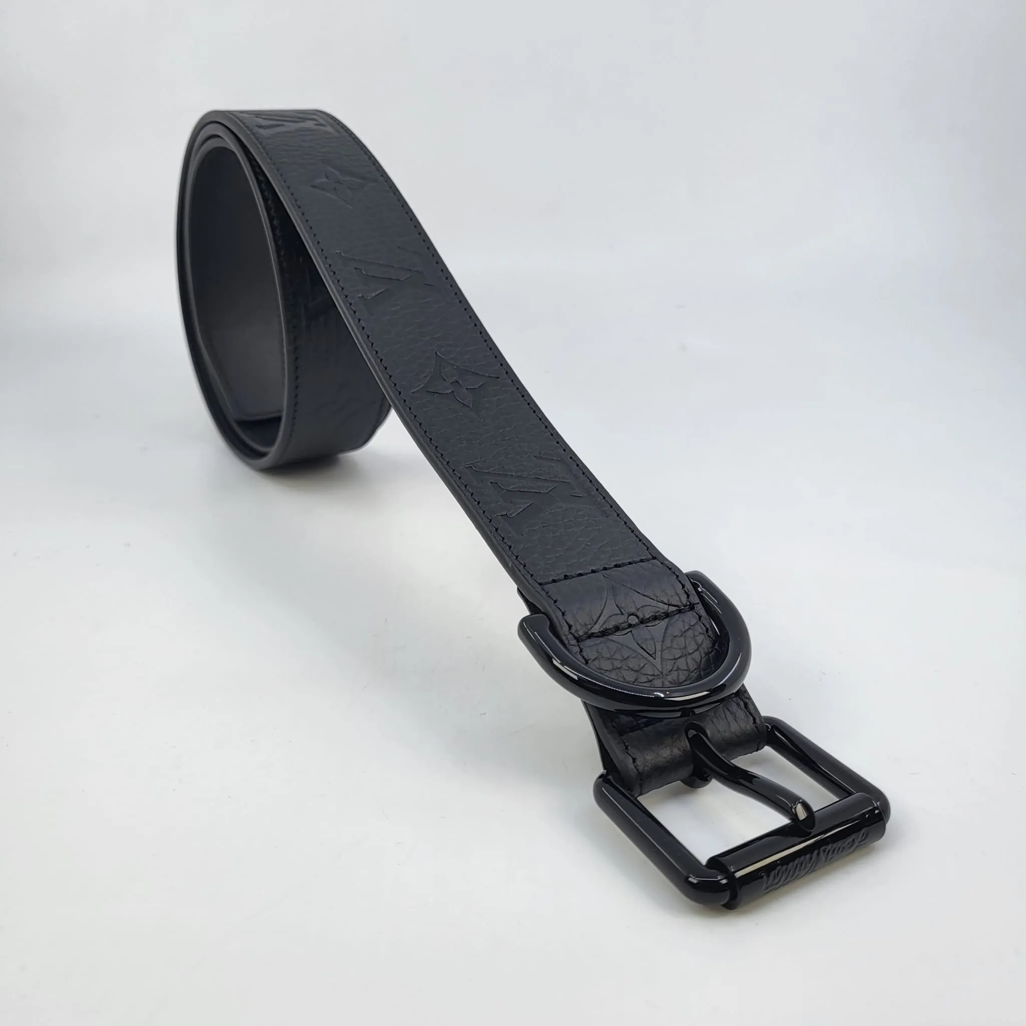 Signature Monogram Empreinte Taurillon 35 MM Belt