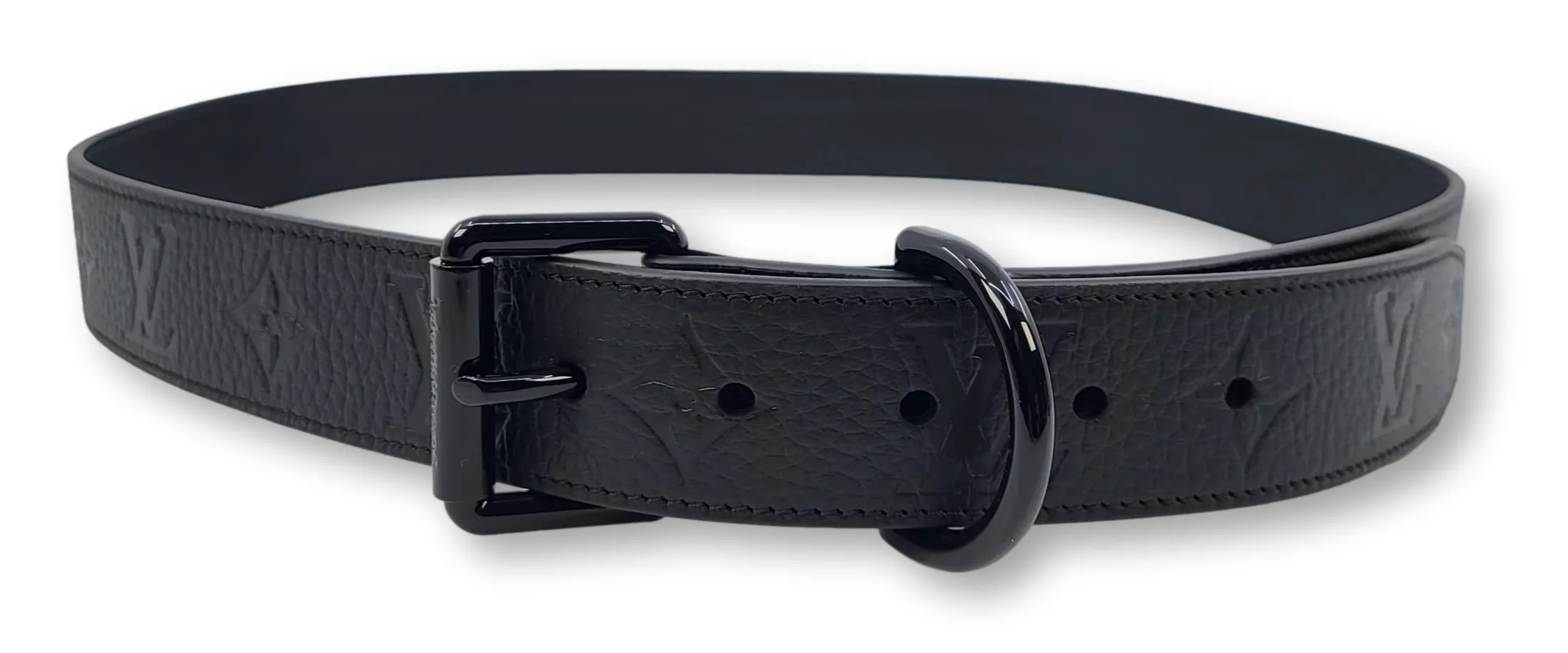Signature Monogram Empreinte Taurillon 35 MM Belt