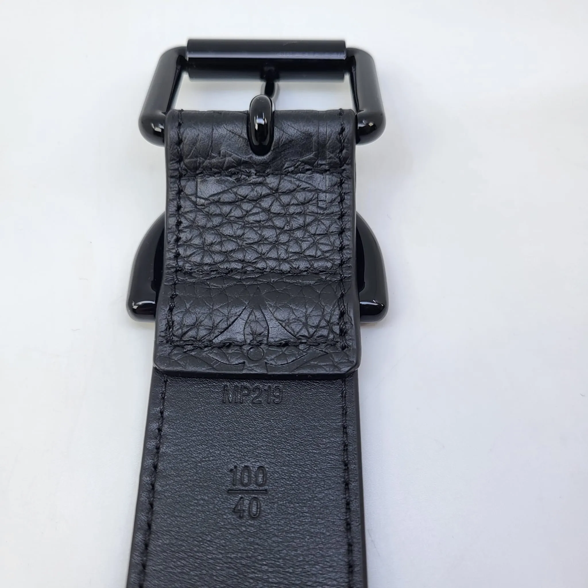 Signature Monogram Empreinte Taurillon 35 MM Belt