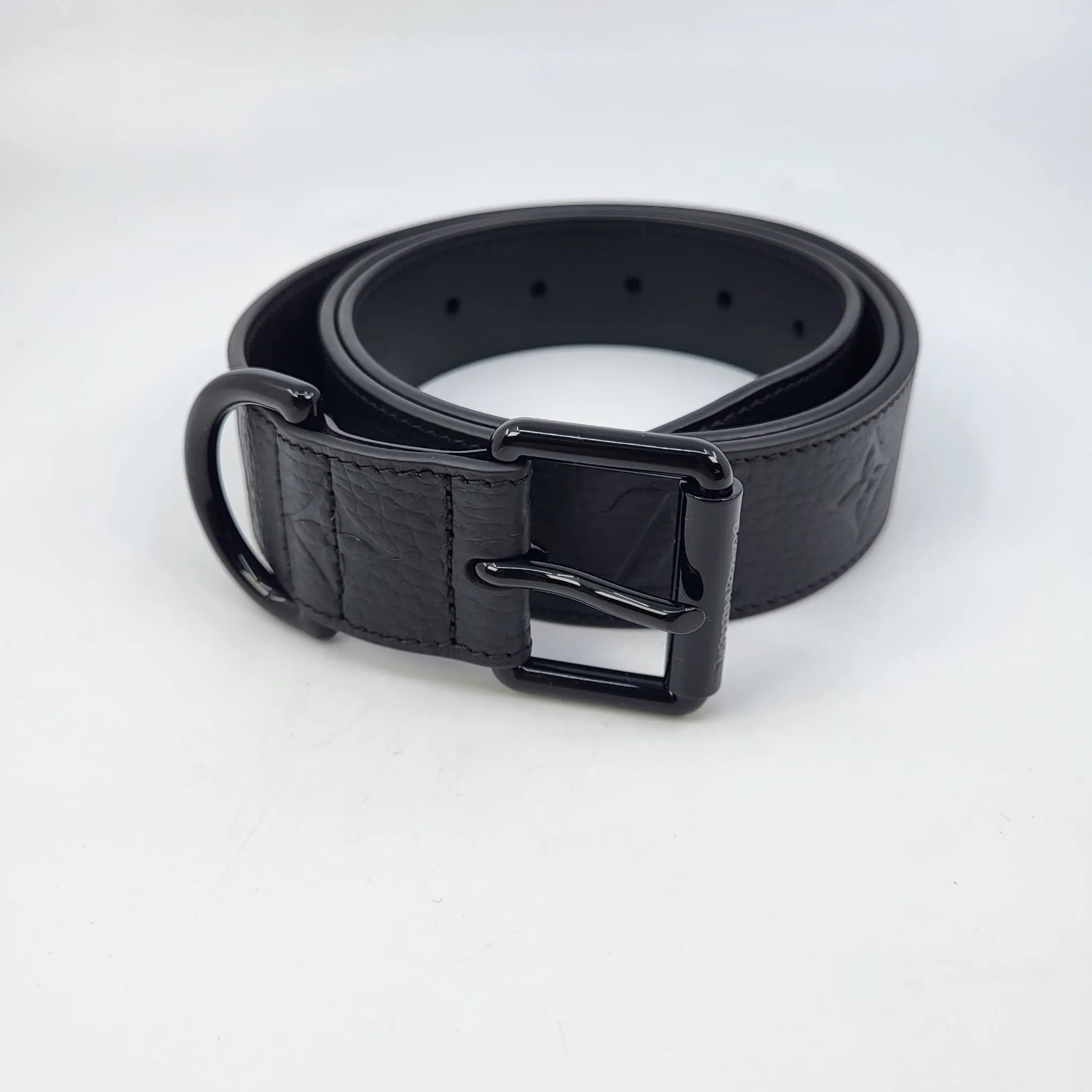 Signature Monogram Empreinte Taurillon 35 MM Belt