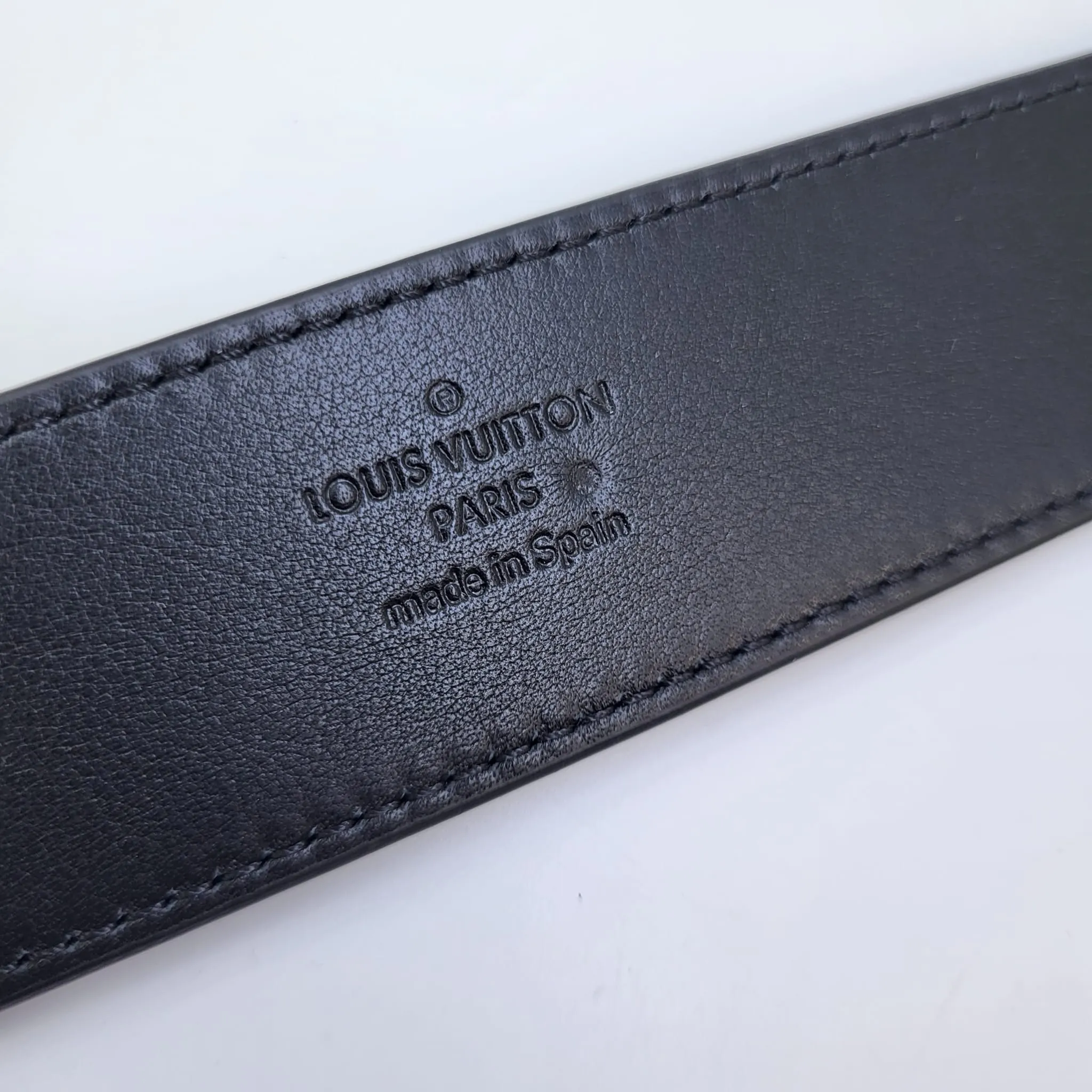 Signature Monogram Empreinte Taurillon 35 MM Belt