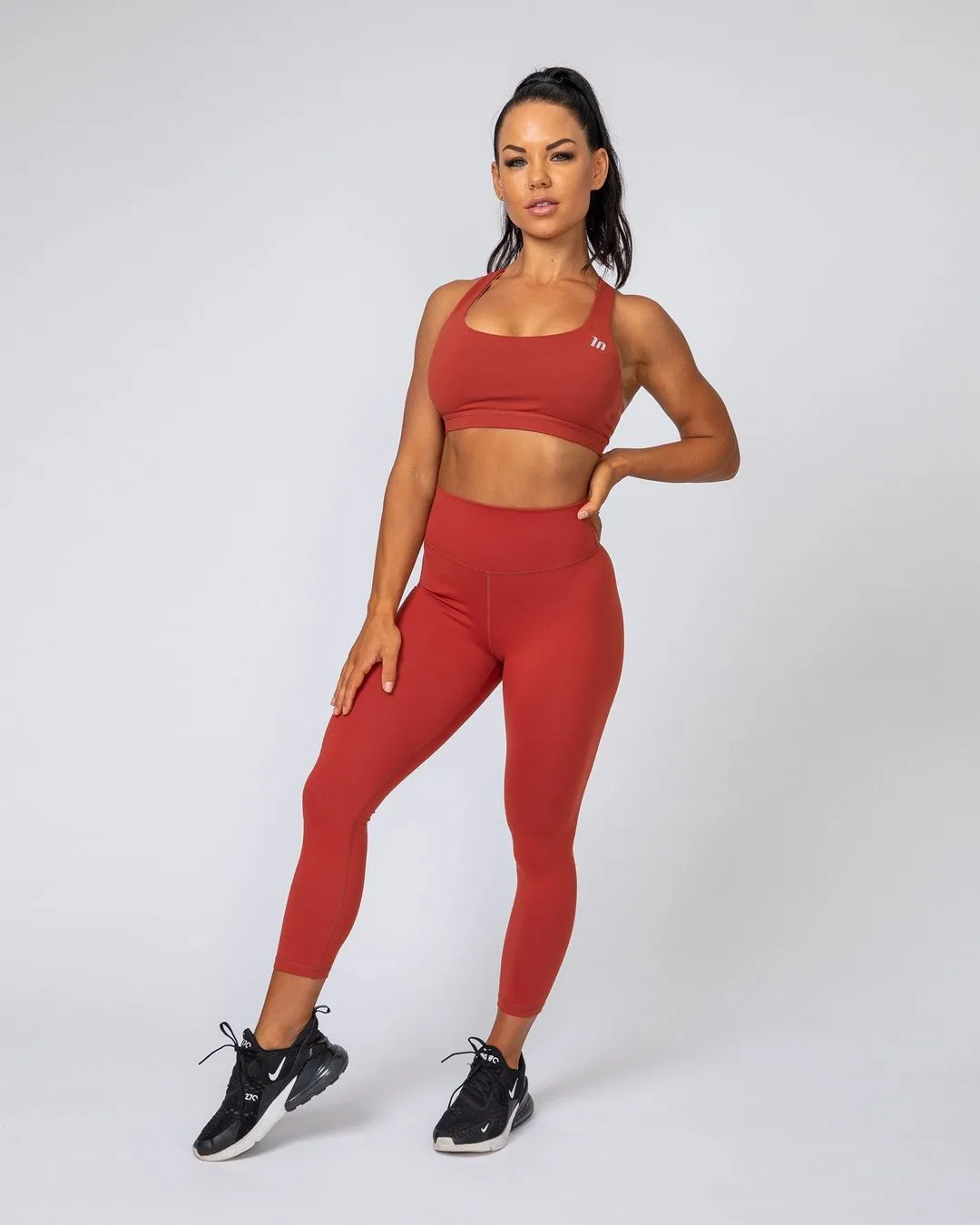 Signature Scrunch 7/8 Leggings - Burnt Orange