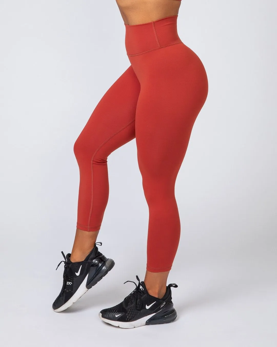 Signature Scrunch 7/8 Leggings - Burnt Orange