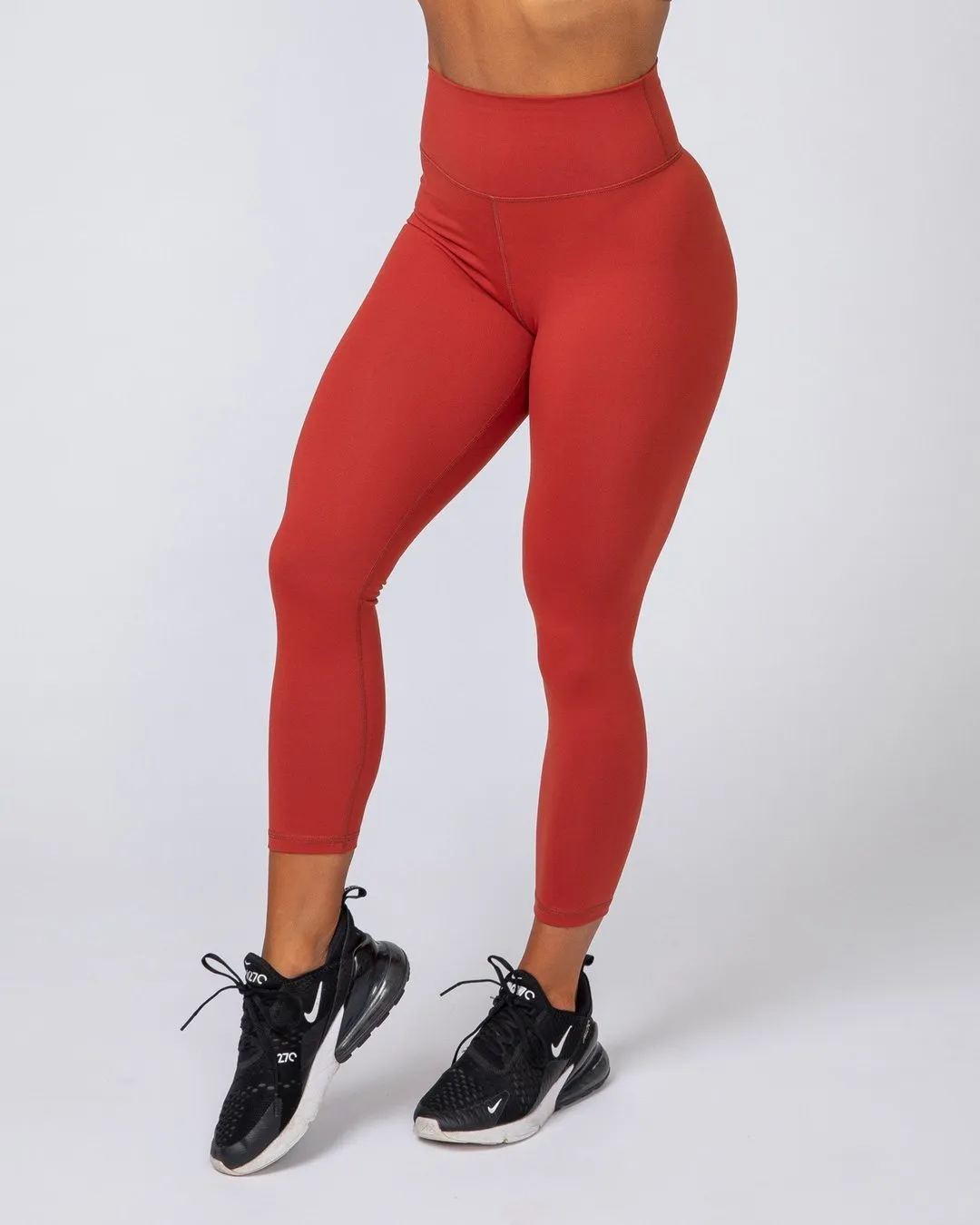 Signature Scrunch 7/8 Leggings - Burnt Orange