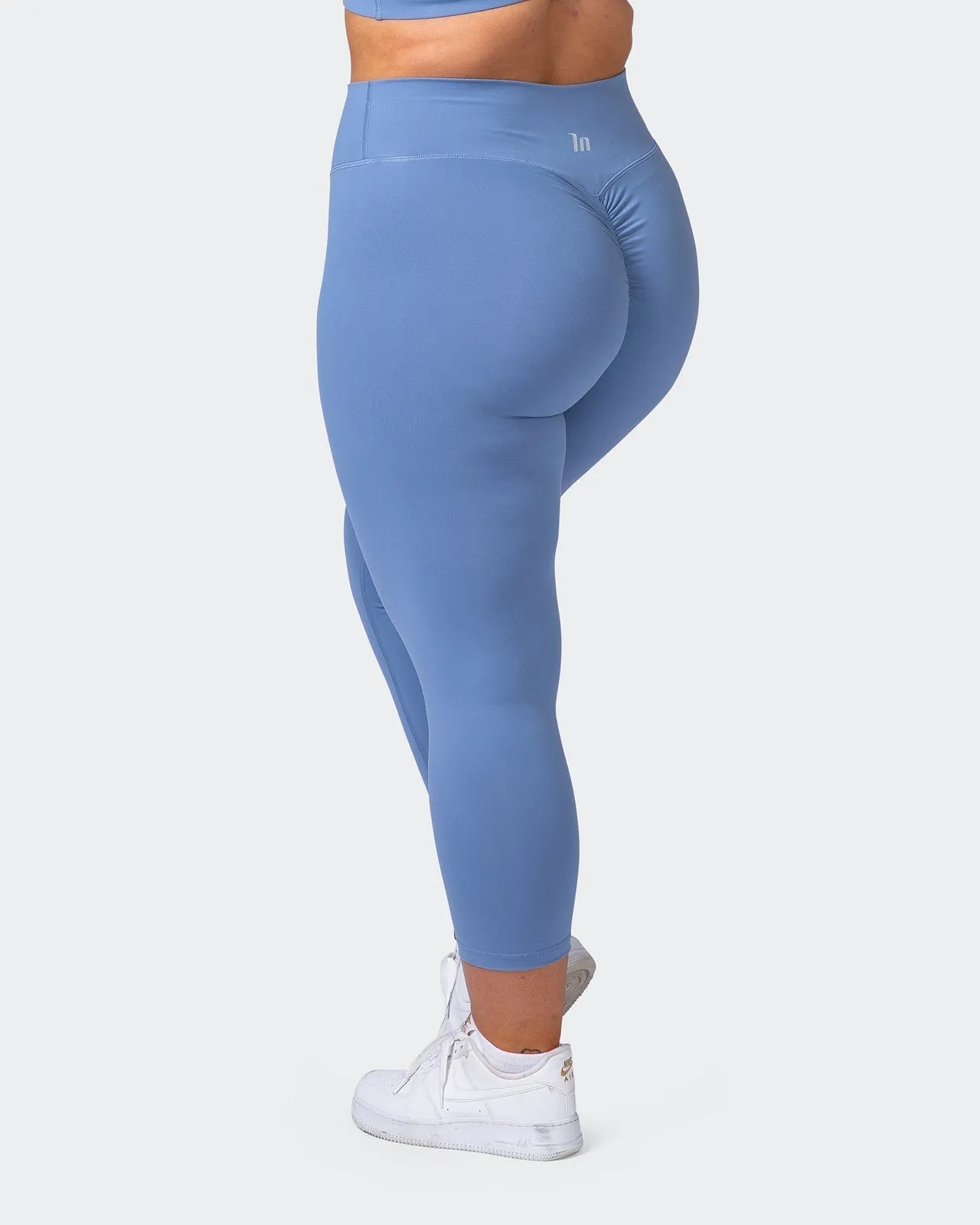 Signature Scrunch 7/8 Leggings - Powder Blue